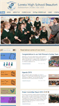 Mobile Screenshot of loretohighschool.com